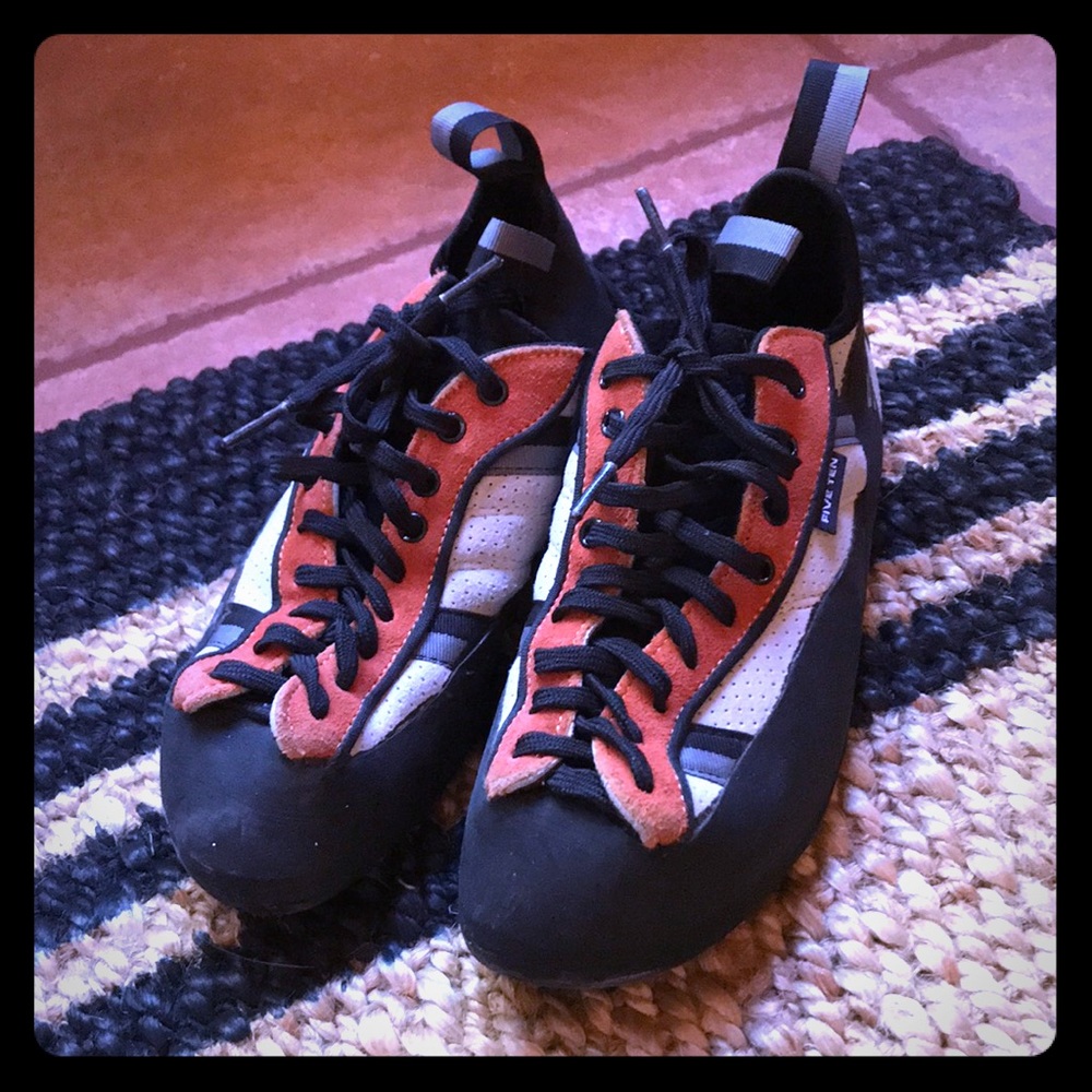 5.10 climbing shoes